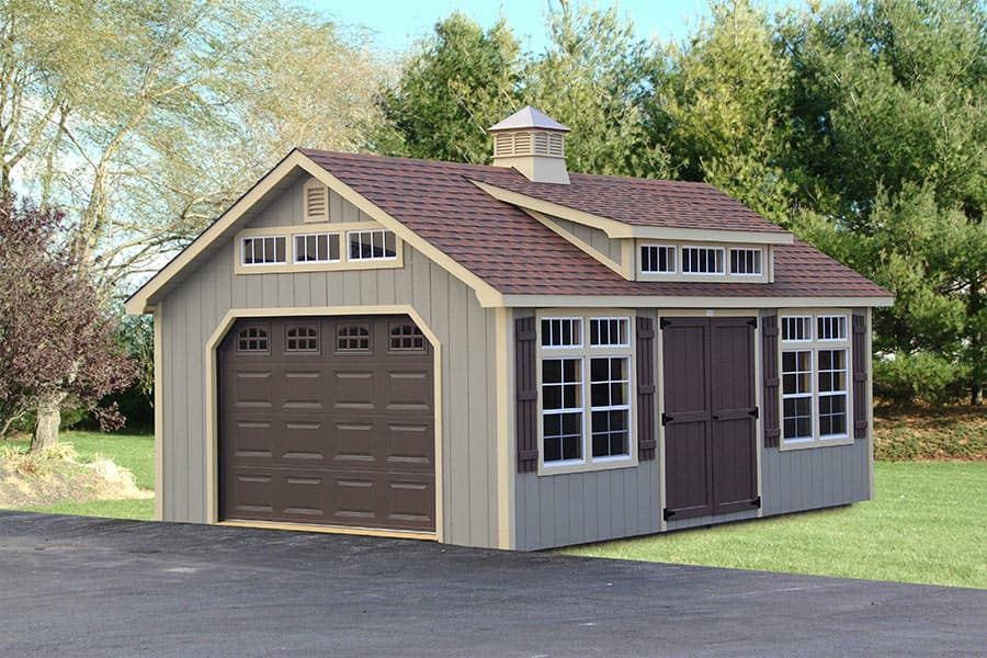 Shed Designs in KY &amp;    TN | Photo Gallery of The Lancaster Style Shed 