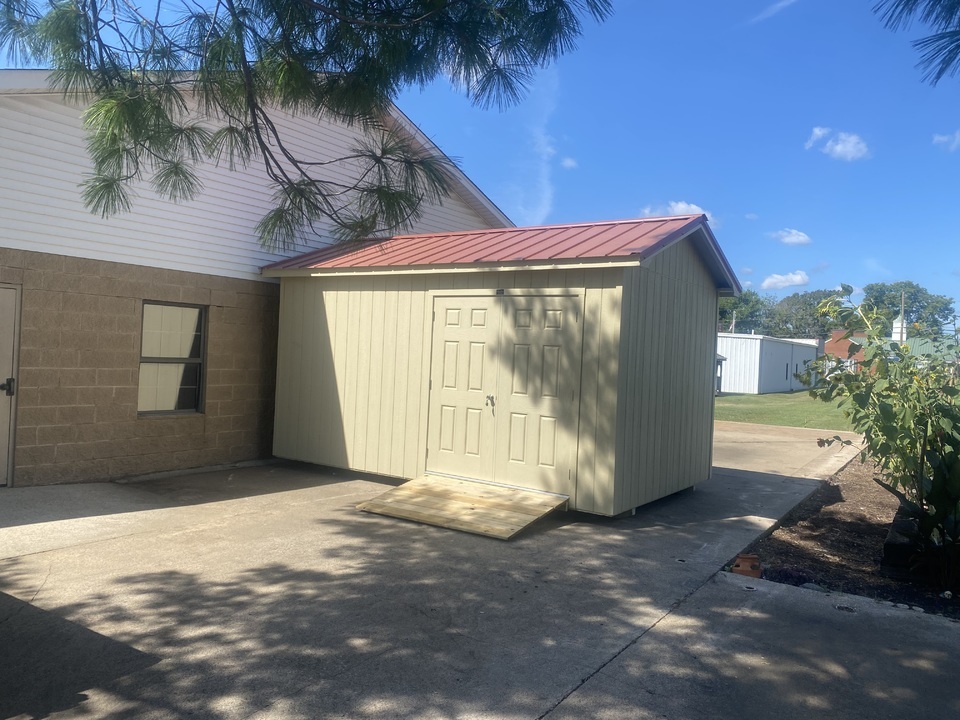 10x16 A-roof Shed in Lebanon, TN