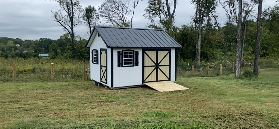 12x14 Lancaster Shed in Columbia TN