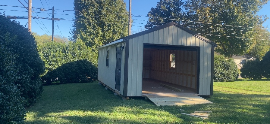 14x24 A-Roof Garage in Bowling Green, KY