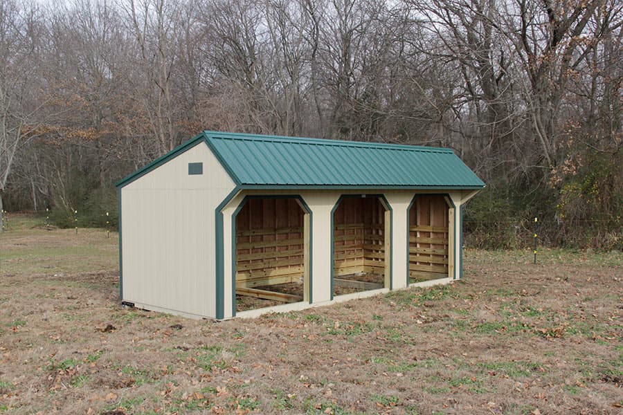 Horse-run-in-shed-and-chicken-coop-designs in ky